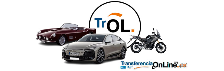 Transferencia online de coches y motos con TrOL