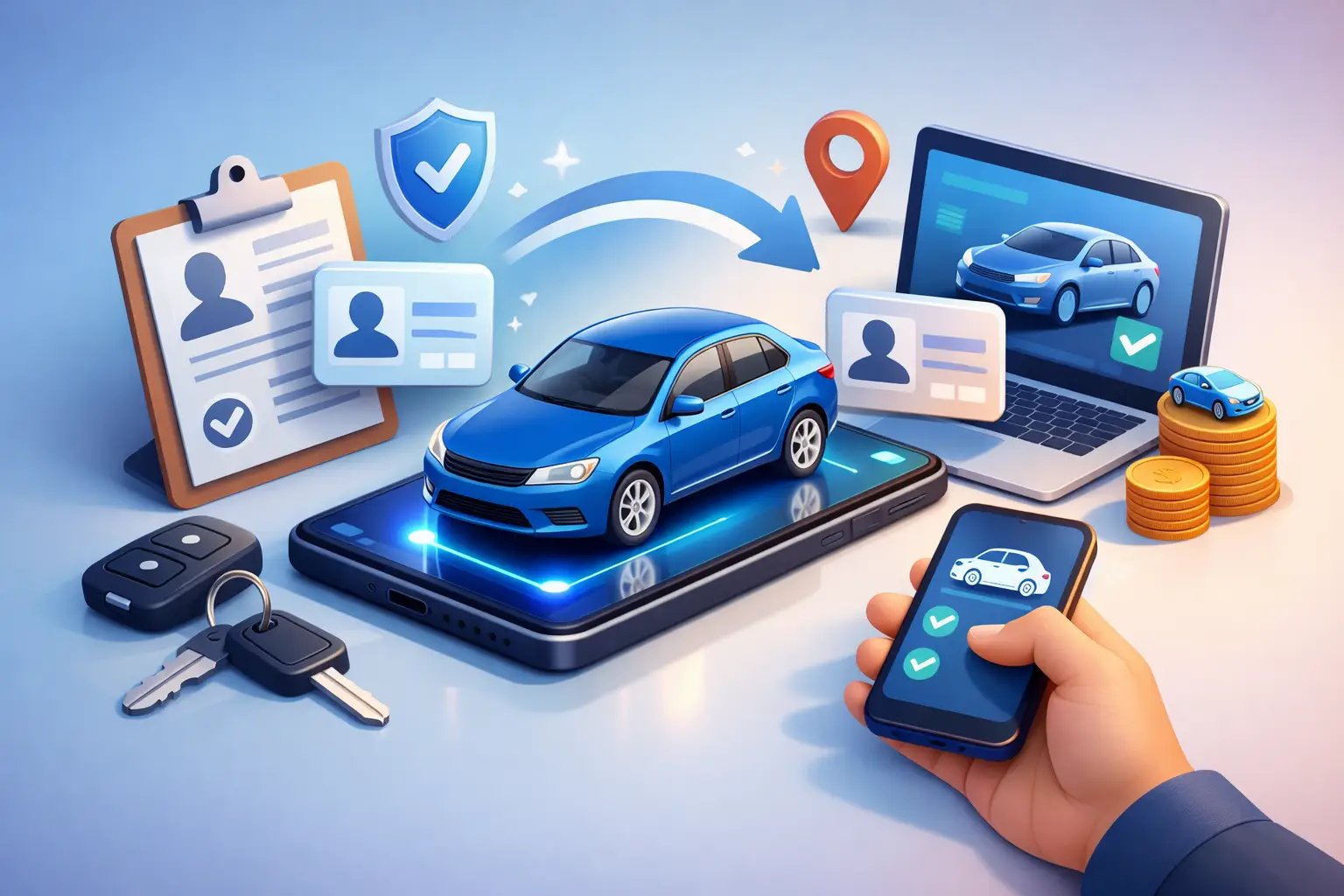 Transferencia coche online sin esperas