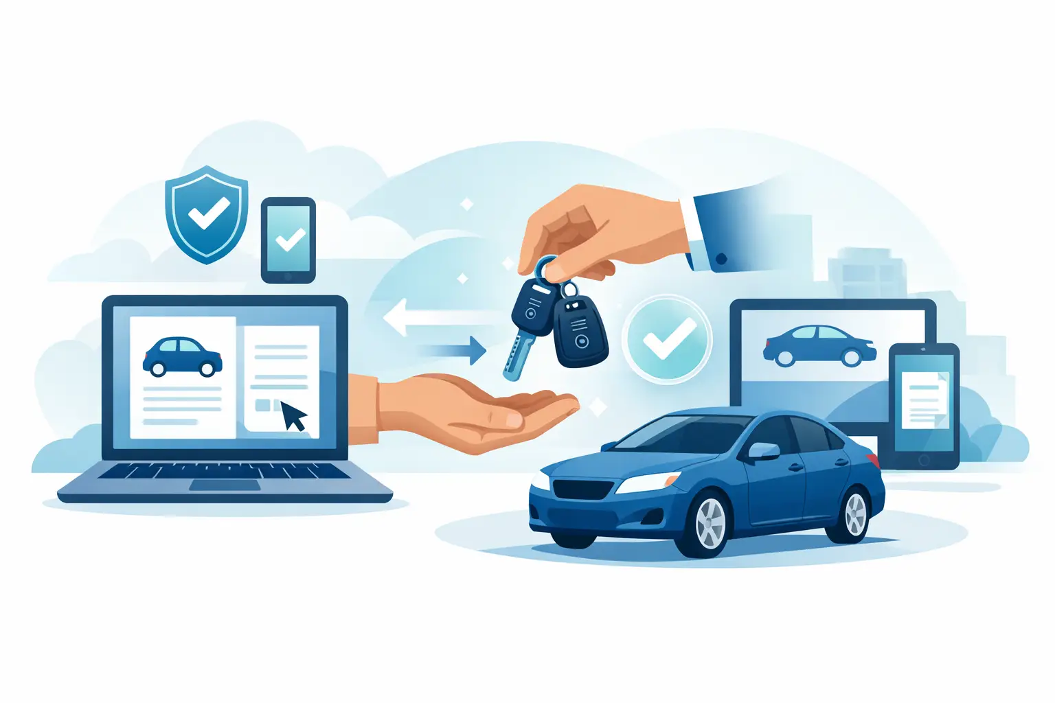 Cambio nombre coche online rápido y seguro
