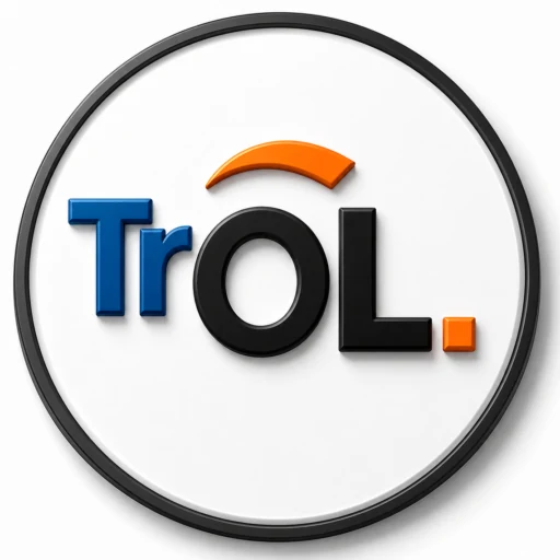 Logotipo TrOL en tres dimensiones